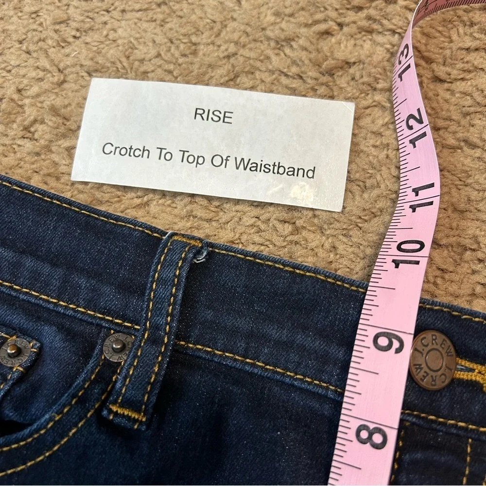 J Crew | Stretch Jeans Dark Wash Denim Skinny Leg Women’s Size 31